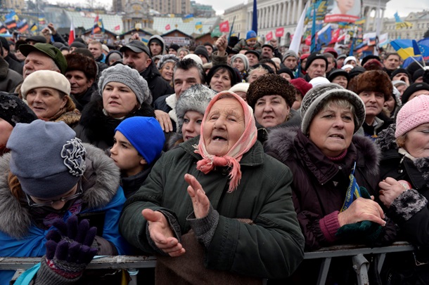 Народное вече. Фото ключевых событий Евромайдана 10-12 января Народное вече. Фото ключевых событий Евромайдана 10-12 января