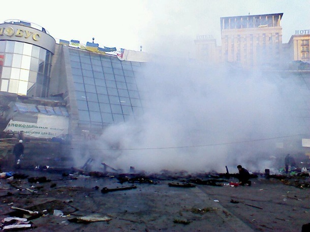Начало наступления силовиков на Майдан