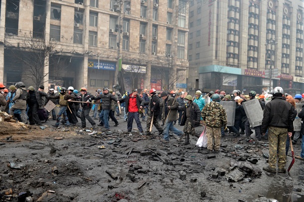 Мобилизация Майдана, восстановление сил и баррикад Мобилизация Майдана, восстановление сил и баррикад