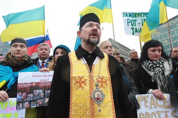 Украинцы вышли на митинги по всему миру Украинцы вышли на митинги по всему миру