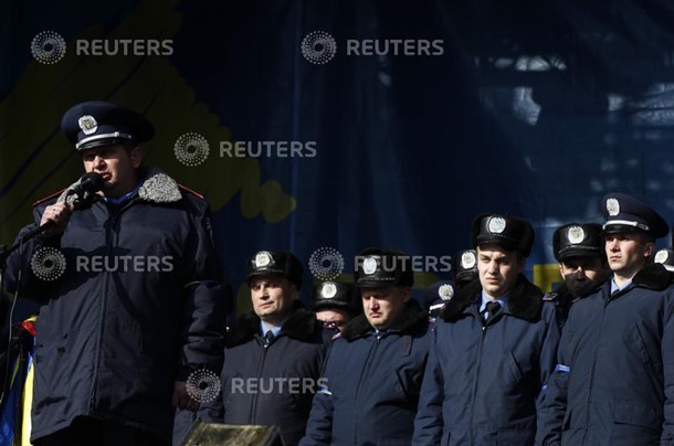 В Киев приезжают поддержавшие народ львовские милиционеры В Киев приезжают поддержавшие народ львовские милиционеры
