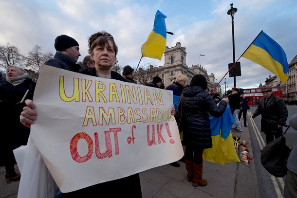 Акции солидарности в Польше и Великобритании Акции солидарности в Польше и Великобритании