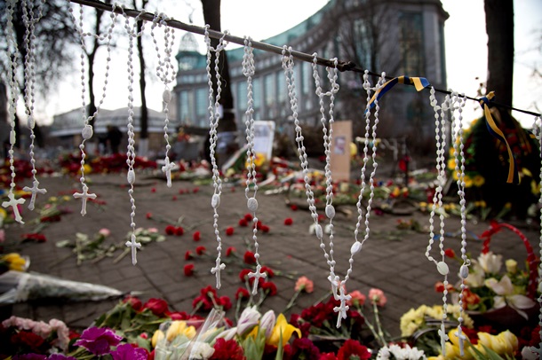 Утро 24 февраля в центре Киева. Визит Кэтрин Эштон Утро 24 февраля в центре Киева. Визит Кэтрин Эштон