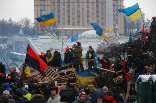 Начало штурма Евромайдана. Фоторепортаж из центра Киева в ночь на 11 декабря