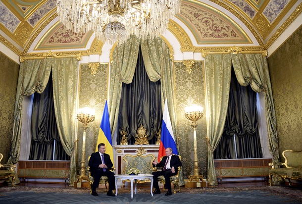 Янукович встретился в Кремле с Путиным. Фоторепортаж со встречи в Москве.