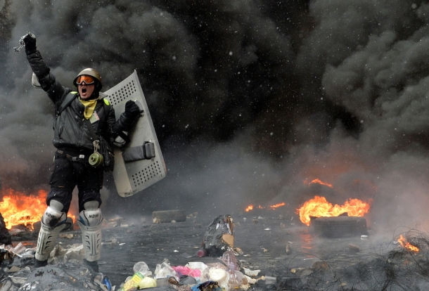 НА ТРОПЕ ВОЙНЫ: Невероятные фотографии с поля битвы в г.Киев