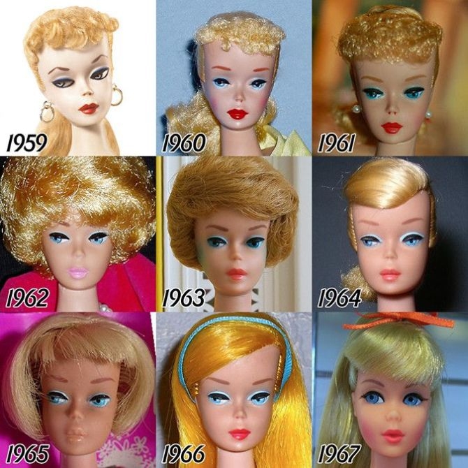 Кукла Барби 1959-2015 Кукла Барби 1959-2015