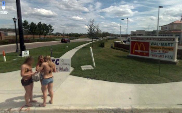Приколы Google Street View Приколы Google Street View