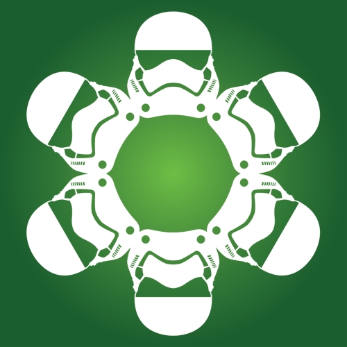 Stormtrooper First Order - Star Wars Snowflake