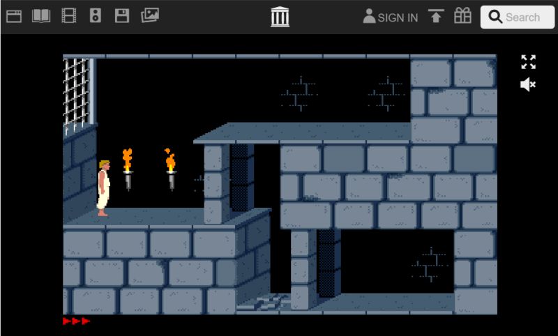 Prince of Persia на MSDos (DOSBox) эмуляторе (вспомни детство) Оригинальный Prince of Persia