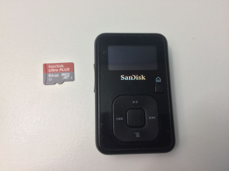 Разгон карты SanDisk на 64 ГБ для плеера SanDisk Разгон карты SanDisk на 64 ГБ для плеера SanDisk