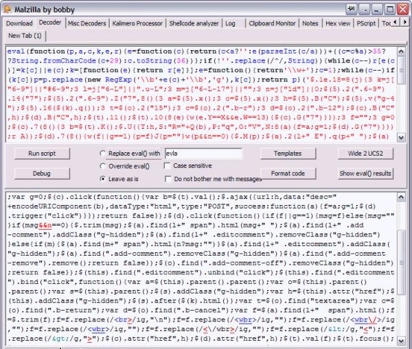 Как дешифровать или декодинг eval gzinflate base64_decode