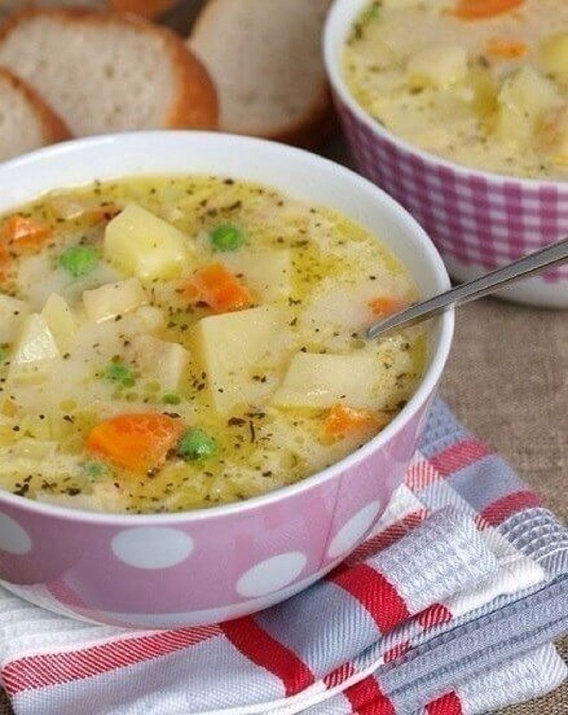Молочный суп с овощами - Чтобы желудок не ленился! Лучшие супы для нашей пищеварительной системы Молочный суп с овощами - Полезные супы