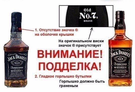 Jack Daniels Whiskey - Как отличить настоящий алкоголь от подделки Jack Daniels Whiskey - Настоящий алкоголь или подделка