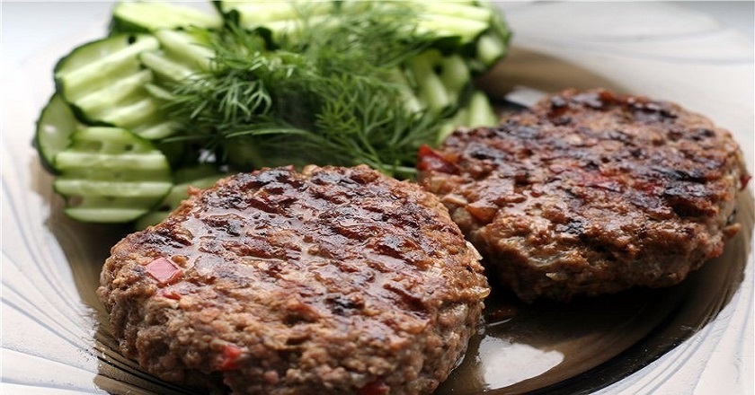 Рубленое мясо (гамбургер, фарш) - Виды стейков Рубленое мясо (гамбургер, фарш) - стейк