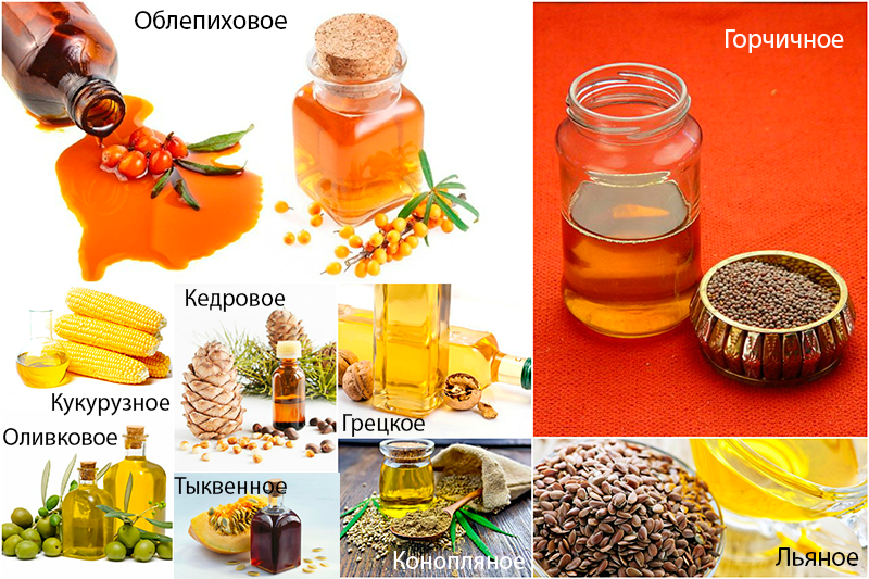 Информация о Растительных маслах Информация о Растительных маслах