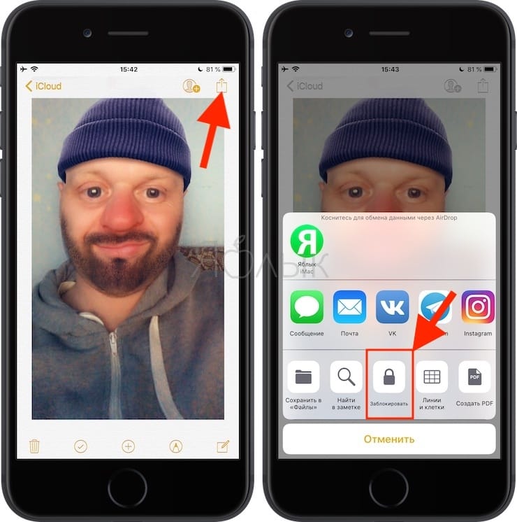 Как спрятать фото на iPhone и iPad или установить пароль на них Как спрятать фото на iPhone