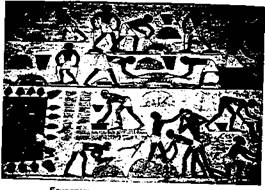 фреска из гробницы Рехмира, Фивы