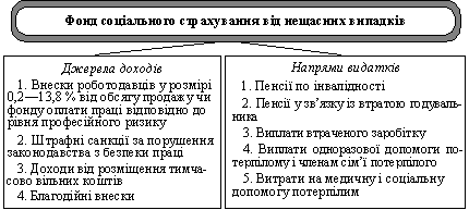 соціального страхування від нещасних випадків 