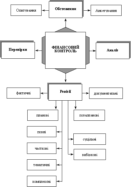 Види фінансового контролю за методами проведення