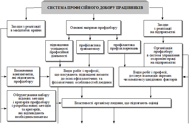Система професійного добору працівників