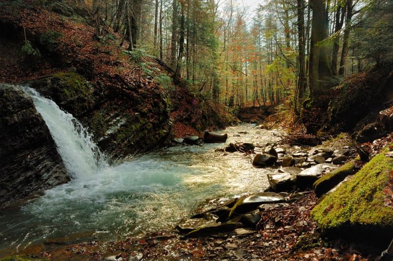 Водопад Крутило - ТОП водопадов Украины