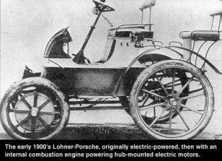 история электромобилей