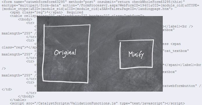 Минимизация HTML кода и CSS-JS файлов на сайте Минимизация HTML кода и CSS-JS файлов на сайте