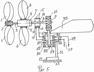 ВЕТРОВОЙ ПРЕОБРАЗОВАТЕЛЬ ЭНЕРГИИ ДВИЖЕНИЯ ВОЗДУХА В ЭЛЕКТРОЭНЕРГИЮ. Патент Российской Федерации RU2280192
