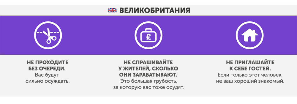 Великобритания - Что запрещено делать в других странах