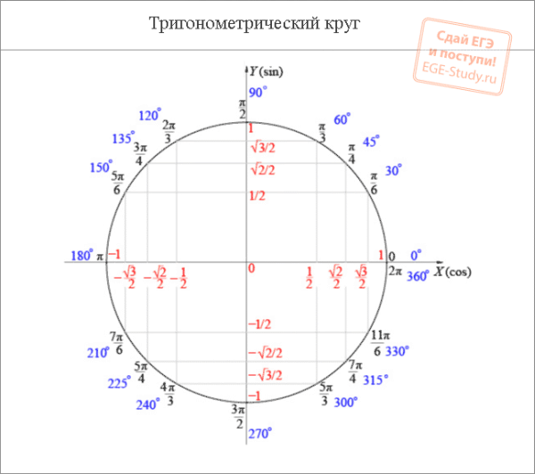 Тригонометрический круг