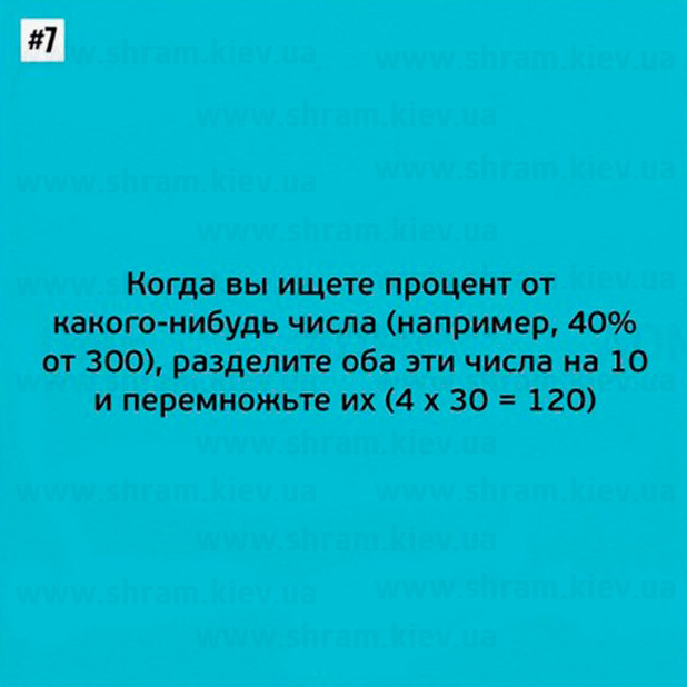 Уловки чтобы овладеть Математикой